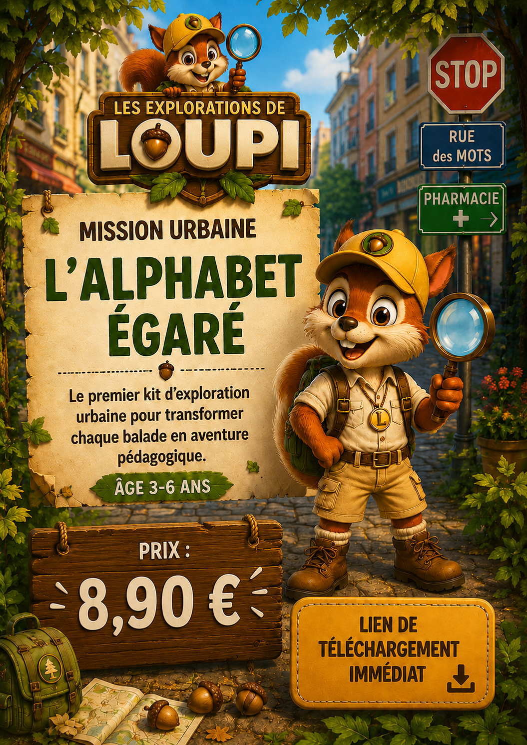 Mission urbaine - L'Alphabet égaré